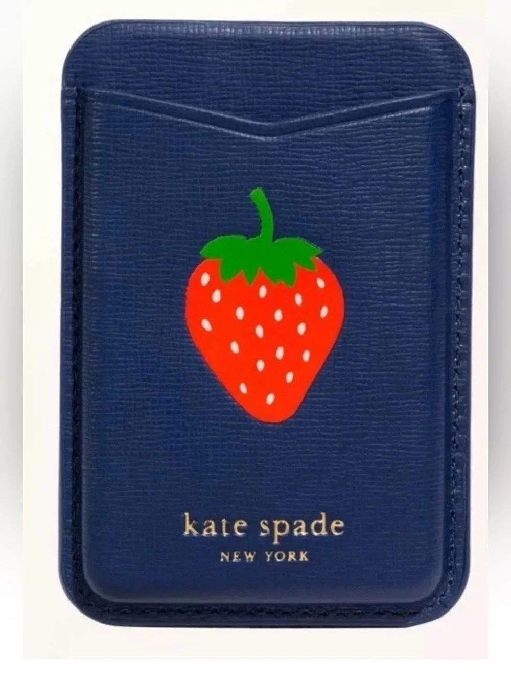 Kate Spade New York magnetic wallet strawberry